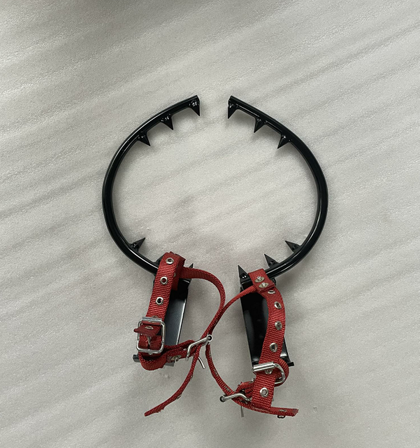 Bezpečnostn&eacute; n&aacute;stroje Elektrick&eacute; lezenie na dreven&eacute; tyče Sipkes Tree Climbers