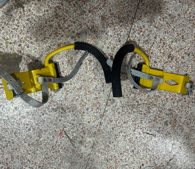 Ηλεκτρολογικός εξοπλισμός ασφαλείας Σίδερα αναρρίχησης για στύλους από σκυρόδεμα από χάλυβα